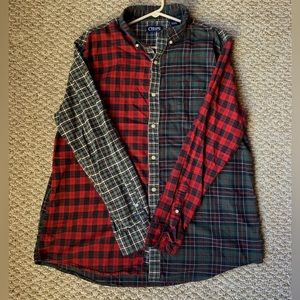 Chaps Multi-Color Button Up